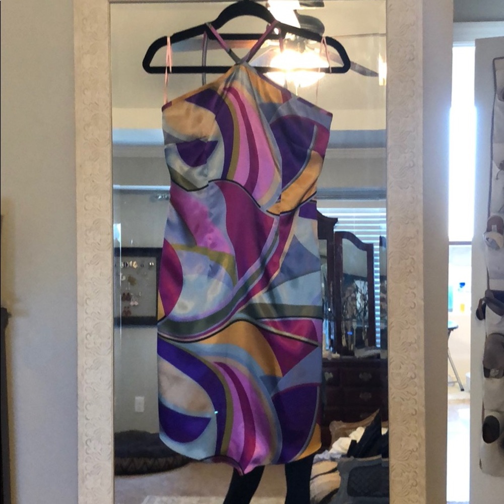 Silk Pattern Dress